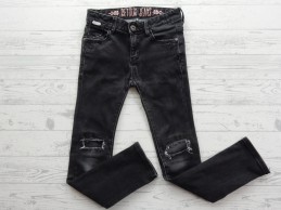 Retour jeans spijkerbroek zwart slim fit Poppy maat 122