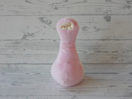 Knuffel je Speen id Selection velours ecru lichtroze