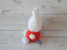 Nijntje Miffy WB Compagnie knuffel velours wit oranje classic