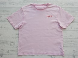 Name it t-shirt lichtroze pink frosting NKFfagma maat 122-128