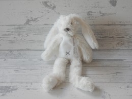 Happy Horse knuffel velours ivoor konijn flatstyle Rabbit Richie 27 cm