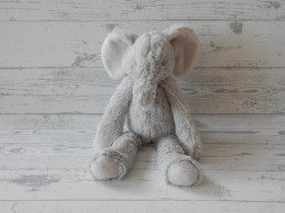 Happy Horse knuffel velours grijs olifant Enzo