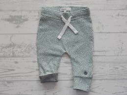 Noppies broekje grey mint stippen Kirsten maat 44