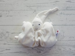 Prenatal knuffeldoek tuttel tutpopje wit