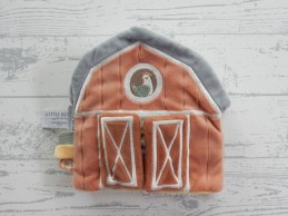 Little Dutch activiteitenboek velours blauw Little Farm
