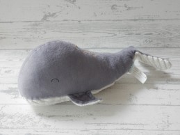 Little Dutch Tiamo knuffel velours ocean blue Walvis 35 cm