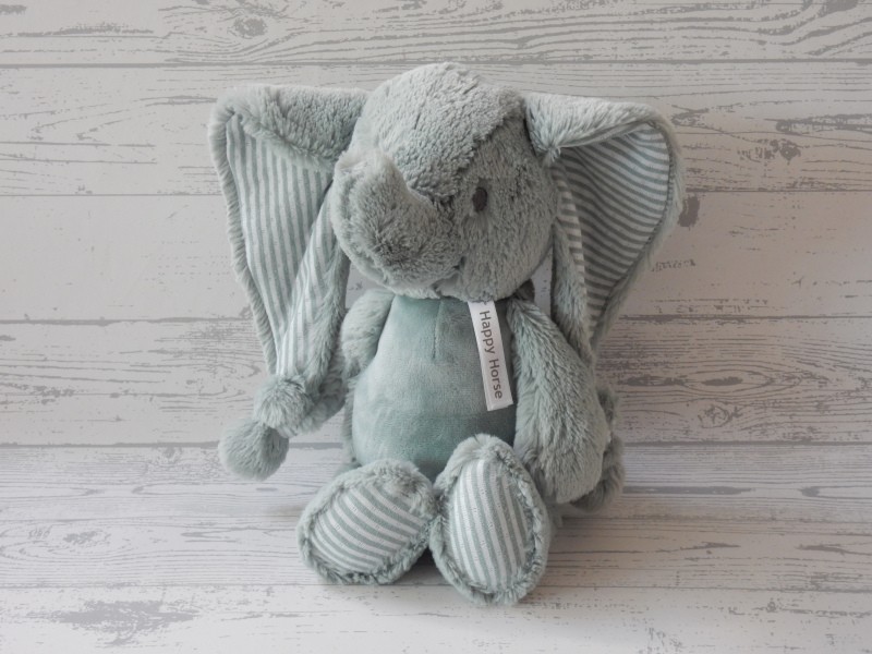 Happy Horse knuffel velours groen olifant Eddy 34 cm