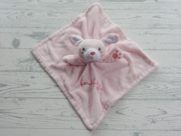 Primark Early Days knuffeldoek velours roze beautiful Konijn