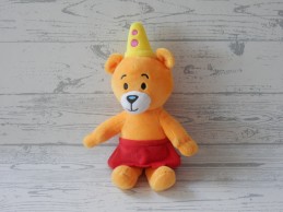 Bumba Studio 100 knuffel velours oranje rood beer Nanadu