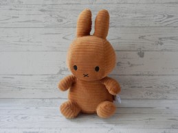 Nijntje Hema knuffel corduroy ribstof bruin 30 cm