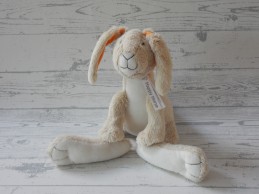 Happy Horse knuffel velours beige oranje konijn Rabbit Twine 31 cm