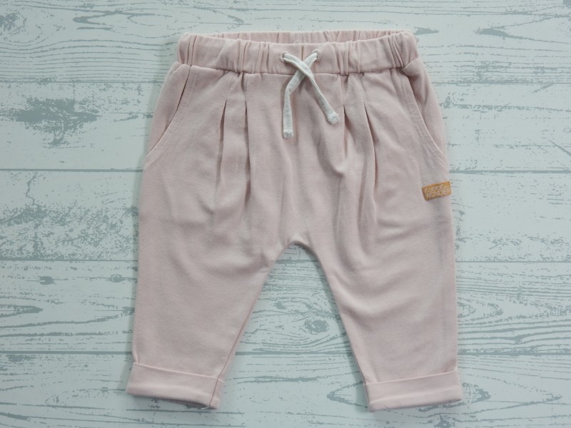 Prenatal newborn broekje lichtroze Little Wonder maat 56