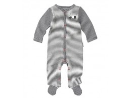 Hema jumpsuit grijs gestreept Jip en Janneke Takkie maat 56