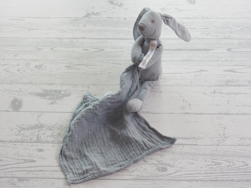 Happy Horse knuffeldoek linnen groen lagoon konijn Rabbit Richie