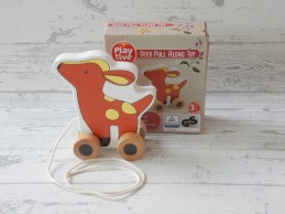 Playtive houten trekdier hert ree