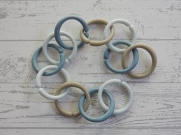 Little Dutch Little Loops speelgoedringen blauw