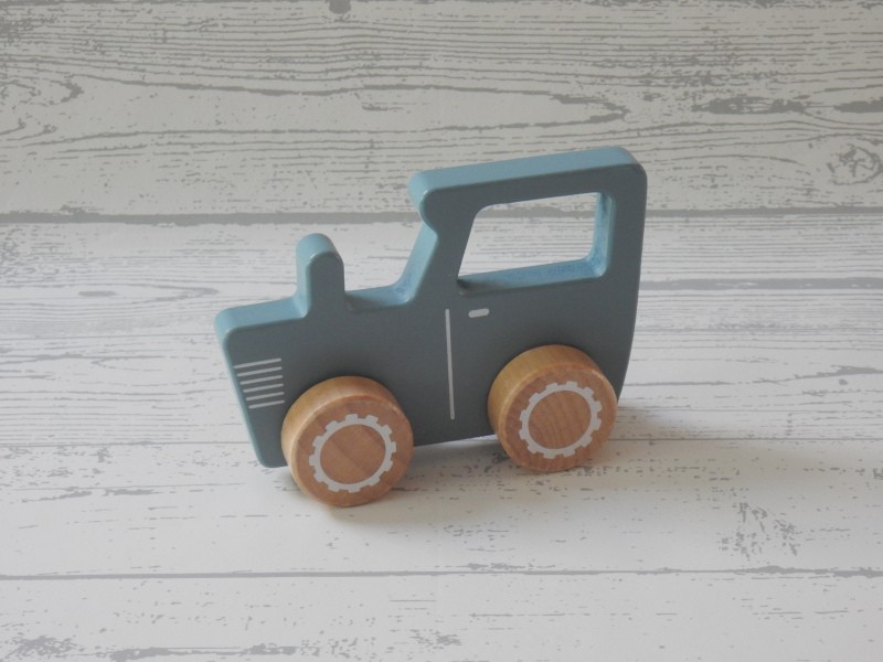 Little Dutch Tiamo houten auto groen tractor