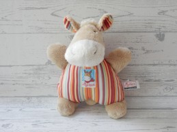Sigikid knuffel muziekdoosje gestreept paard Jappy Jump