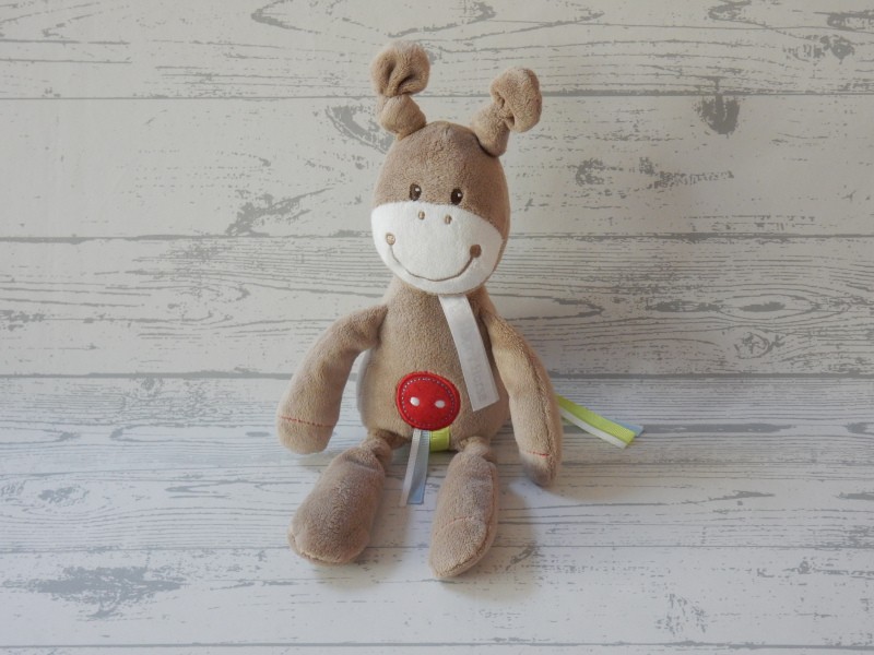 Happy Horse knuffel velours bruin ezel donkey Dan