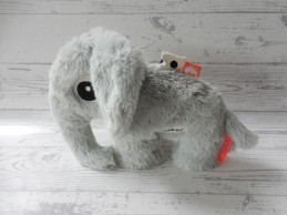 Done by Deer knuffel velours blauw olifant Elphee blue
