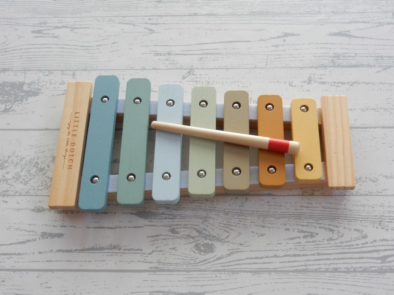 Little Dutch Tiamo houten xylofoon blauw