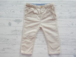 Zara broek chino katoen beige zand maat 80