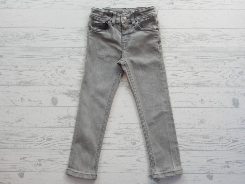 C&A jeans spijkerbroek skinny grijs maat 104