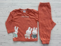 Nijntje pyjama bruin Hop Hop Hop Nijntje maat 80