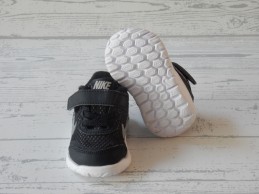 Nike baby sneakers zwart zilver swoosh Flex Experience 4 maat 17